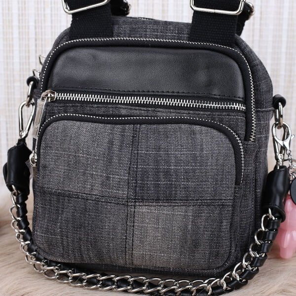 Matthew Cox Siyah  Kot Çanta