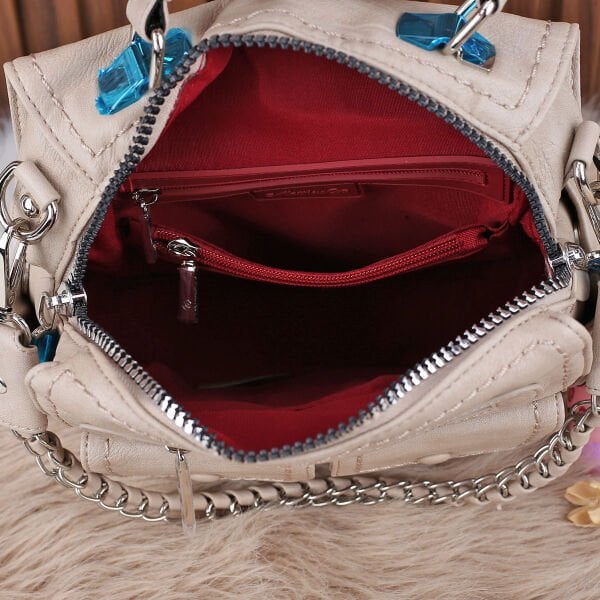 Matthew Cox Hem Sırt Hem Yandan Asmalı Bej Çanta