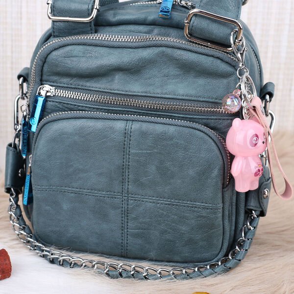 Matthew Cox Yeşil Hem Sırt Hem Yandan Asmalı Kadın Çanta