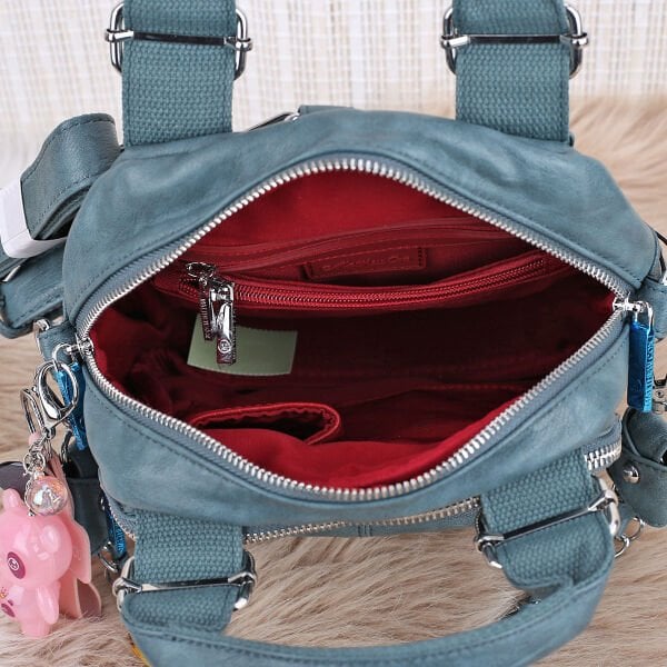 Matthew Cox Yeşil Hem Sırt Hem Yandan Asmalı Kadın Çanta