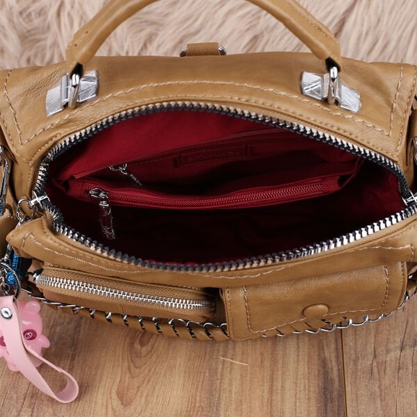 Matthew Cox Hem Sırt Hem Yandan Asmalı Camel Kadın Çanta