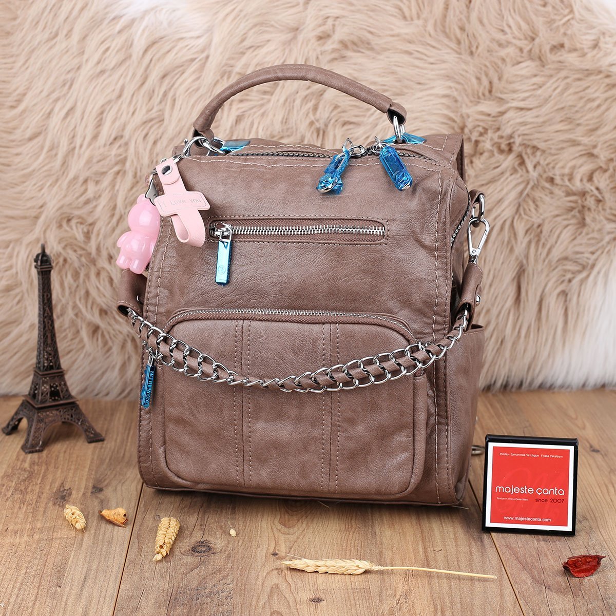 Matthew Cox Vizon Hem Sırt Hem Yandan Asmalı Çanta