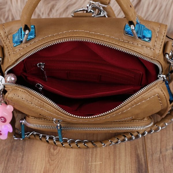 Matthew Cox Camel Hem Yandan Asmalı Hem Sırt Çantası