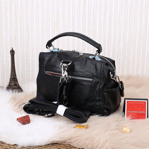 Matthew Cox Siyah Hem Yandan Asmalı Hem Sırt Çantası