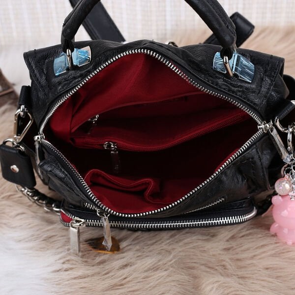 Matthew Cox Siyah Hem Yandan Asmalı Hem Sırt Çantası