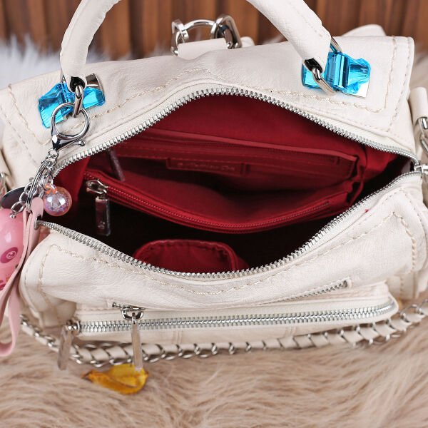 Matthew Cox Krem Hem Yandan Asmalı Hem Sırt Çantası