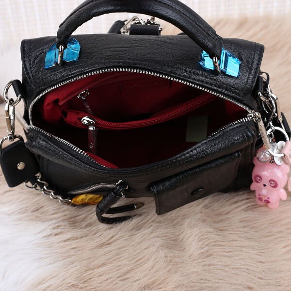 Matthew Cox Siyah Hem Yandan Asmalı Hem Sırt Çantası