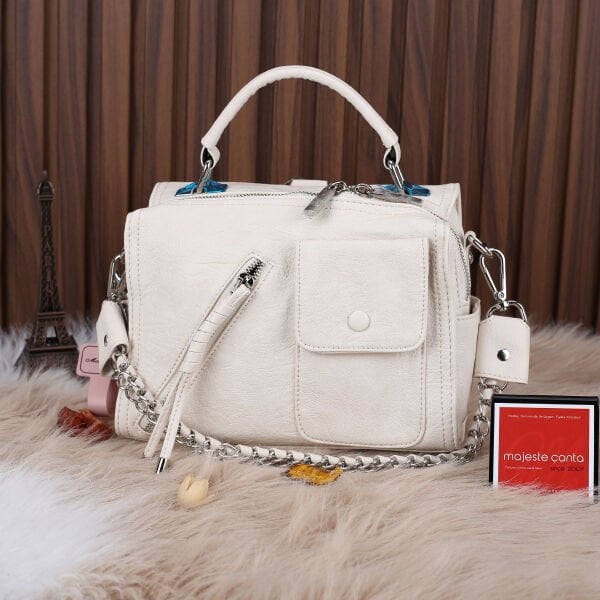 Matthew Cox Krem Hem Yandan Asmalı Hem Sırt Çantası