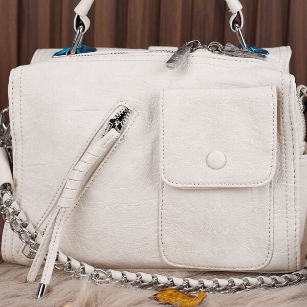 Matthew Cox Krem Hem Yandan Asmalı Hem Sırt Çantası