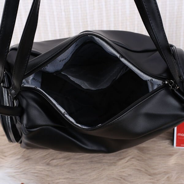 Siyah Hem Sırt Hem Omuz Çantası