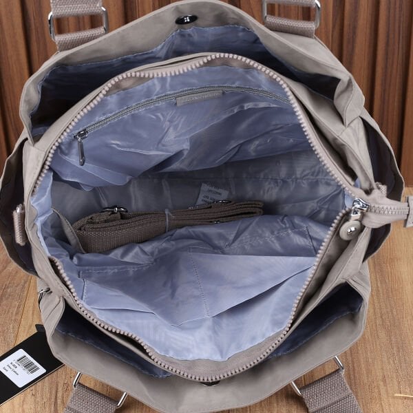 Sanmorris Yeni Sezon 3 Gözlü Büyük Boy Taş Rengi Kipling Çanta