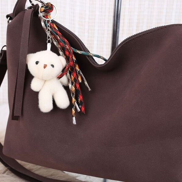 Yeni Sezon Kahverengi Nubuk Salaş Çanta