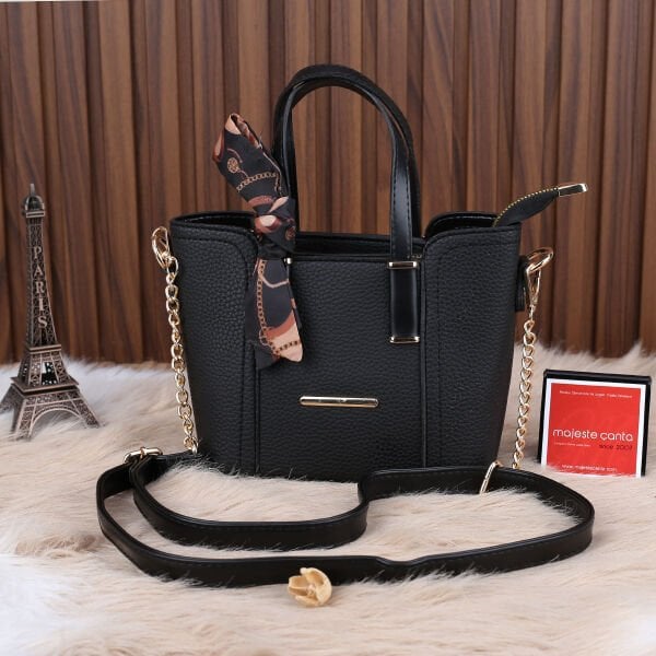 Yeni Sezon Küçük Boy Siyah Kadın Çanta