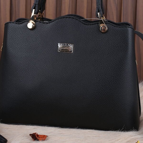 Sanmorris Siyah Çift Gözlü Kadın Çanta