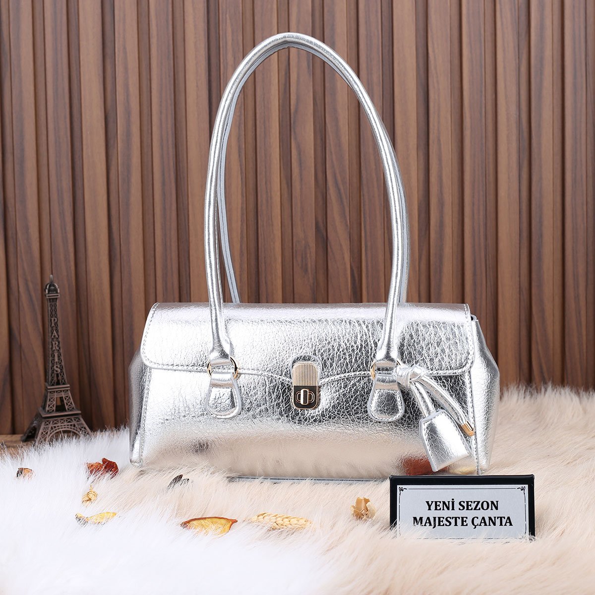 Gümüş Baget Çanta