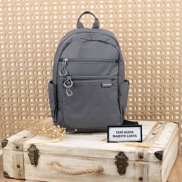 Sanmorris Gri Kipling Sırt Çantası