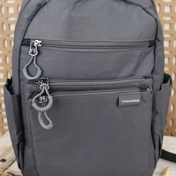 Sanmorris Gri Kipling Sırt Çantası