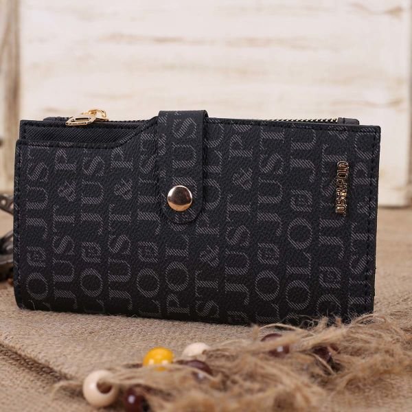 Just Polo Siyah Kadın Cüzdan