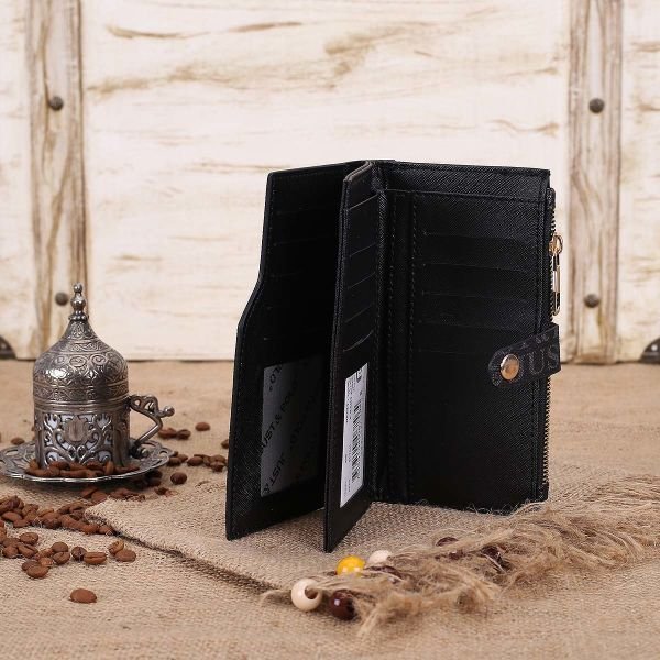 Just Polo Siyah Kadın Cüzdan