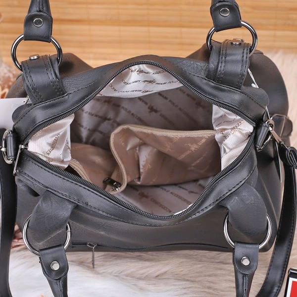 Miami Polo Günlük Siyah Kadın Çanta