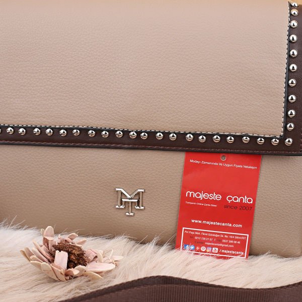 Motto Vizon Yandan Asmalı Çanta