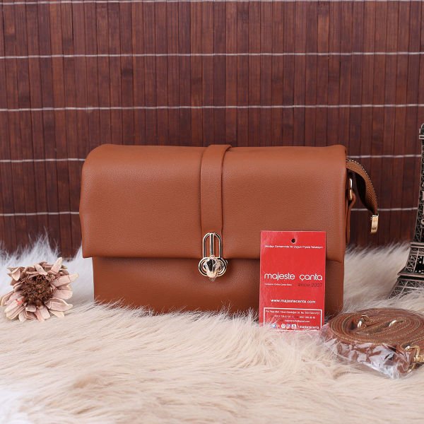 3 Gözlü Taba Motto Çapraz Çanta