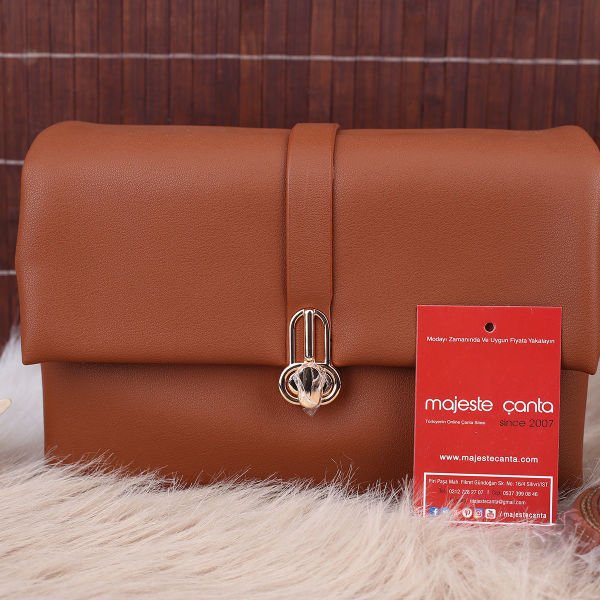 3 Gözlü Taba Motto Çapraz Çanta