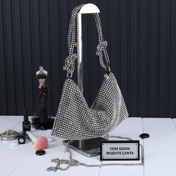 Ççs London Yeni Sezon Taşlı Kadın Çantası
