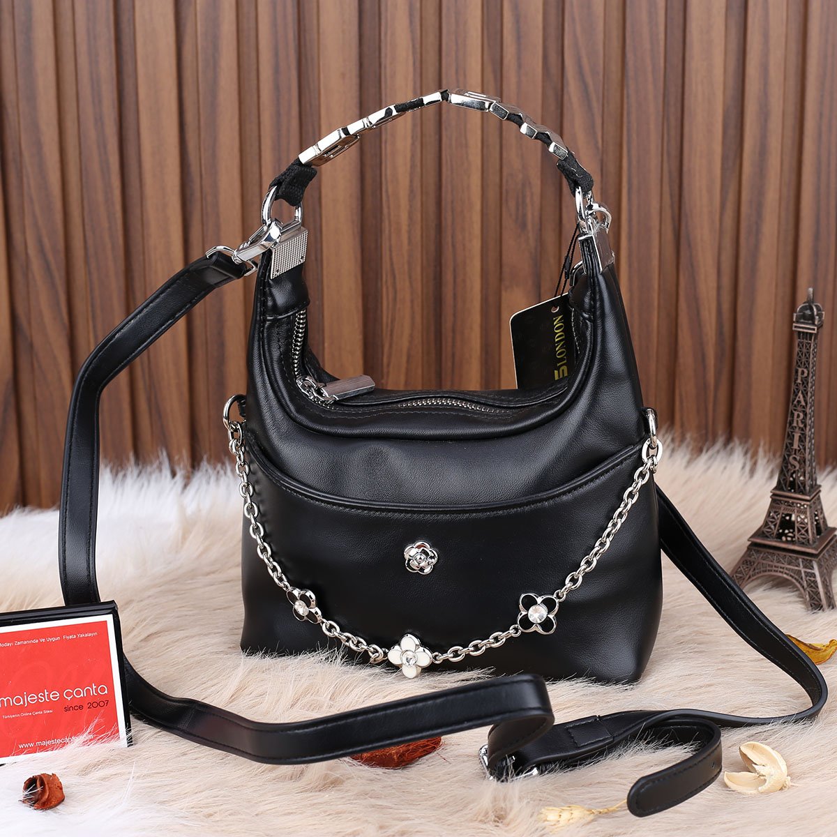 Ççs London Yeni Sezon Siyah Kadın Çanta