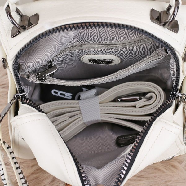 Ççs london Yeni Sezon Kırık Beyaz Kadın Çanta